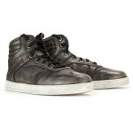 Milwaukee Leather MBM9152 Men’s Black Leather High-Top Biker Riding Waterproof Shoes Reinforced w/ Ankle Support