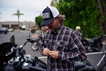 Hot Leathers GSH2014 Speed Demon Snapback Hat - Image 6