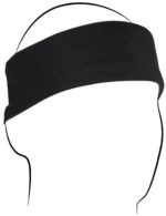 ZanHeadgear B017 100% Cotton Premium Black Bandanna - Image 3