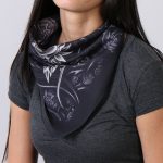 Hot Leather BAB1001 Tribal Rose Bandana - Image 3