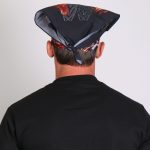 Hot Leathers BAB1014 Burning Skull and Eagle Bandana - Image 3