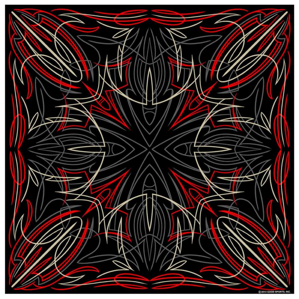 bab1074-a01.jpg Hot Leathers BAB1074 Pinstripe Bandana - Image 1