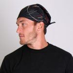 Hot Leathers BAB1074 Pinstripe Bandana - Image 2