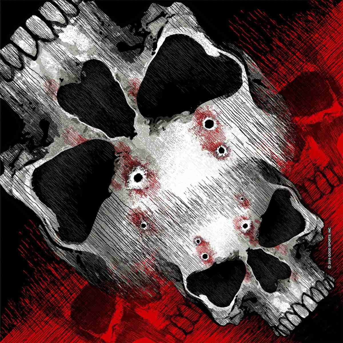 bab1087-a01.jpg Hot Leathers BAB1087 Jumbo Skull Bandana - Image 1