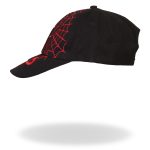 Hot Leathers BCA1014 Black Widow Ball Cap - Image 5