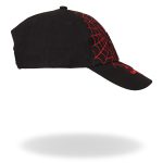 Hot Leathers BCA1014 Black Widow Ball Cap - Image 3