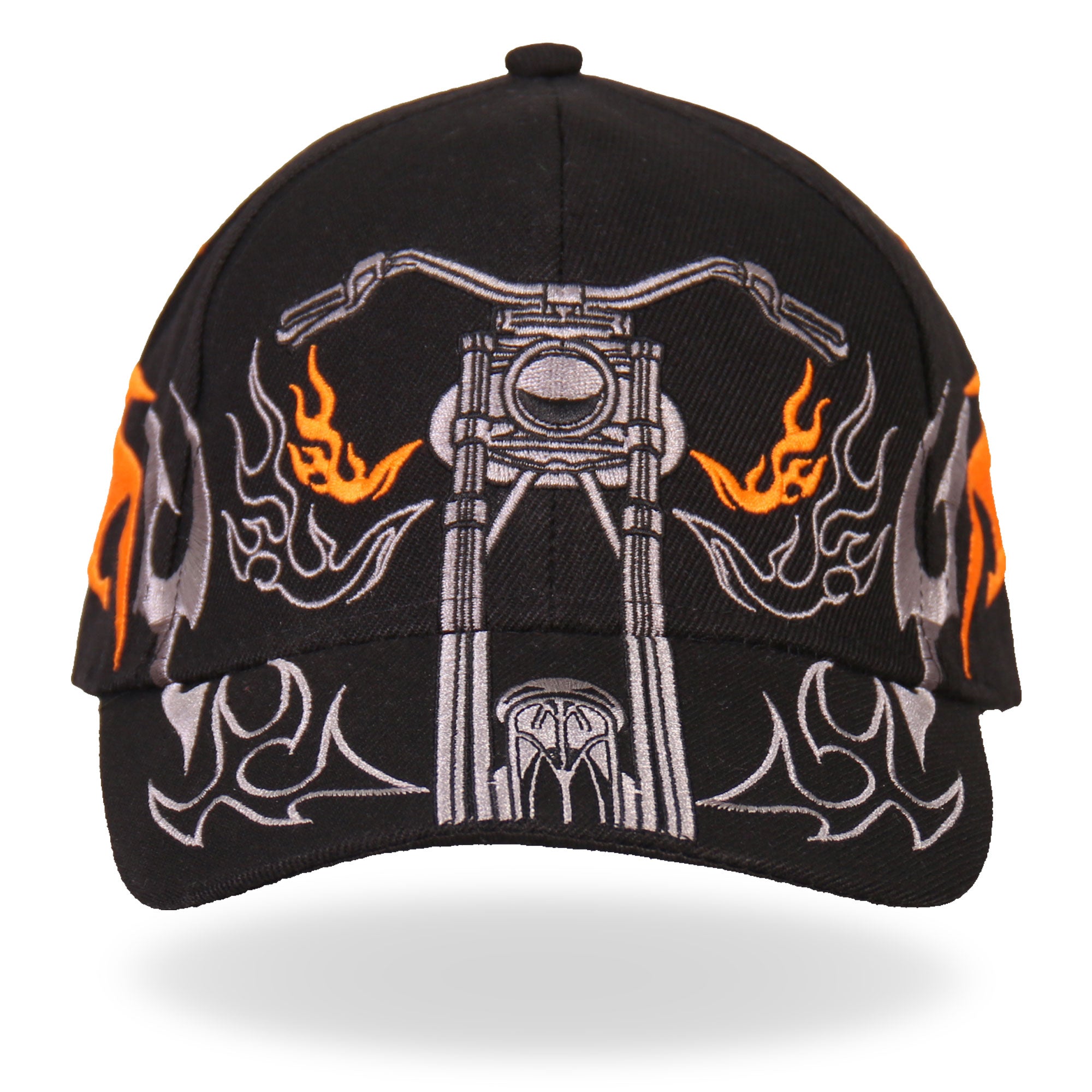bca1024-a01.jpg Hot Leathers BCA1024 Tribal Bike Ball Cap - Image 1