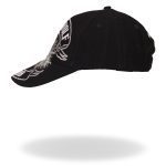 Hot Leathers BCA1030 Lone Wolf No Club Ball Cap - Image 3