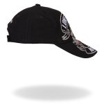 Hot Leathers BCA1030 Lone Wolf No Club Ball Cap - Image 5