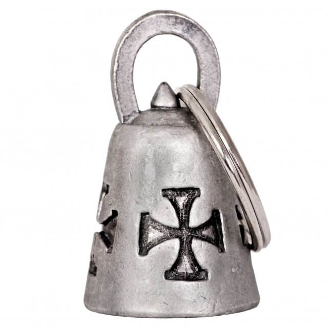 bea1005-a01.jpg Hot Leathers BEA1005 Iron Cross Guardian Bell - Image 1