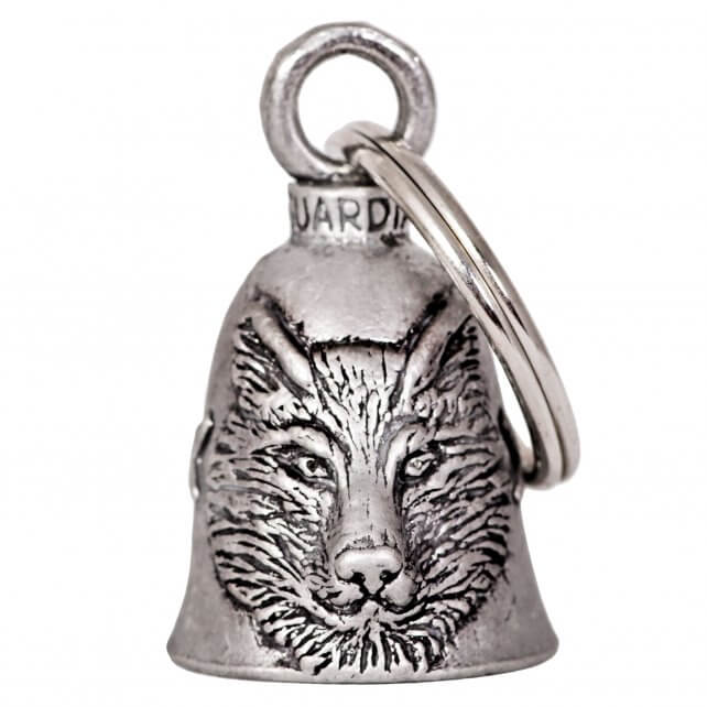 bea1016-a01.jpg Hot Leathers BEA1016 Wolf Guardian Bell - Image 1