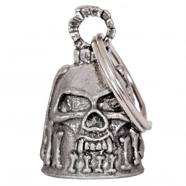 bea1030-a01.jpg Hot Leathers BEA1030 Bones Guardian Bell - Image 1