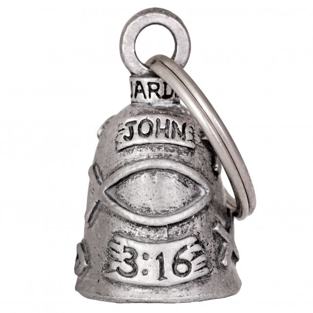 bea1054-a01.jpg Hot Leathers BEA1054 John 3:16 Guardian Bell - Image 1