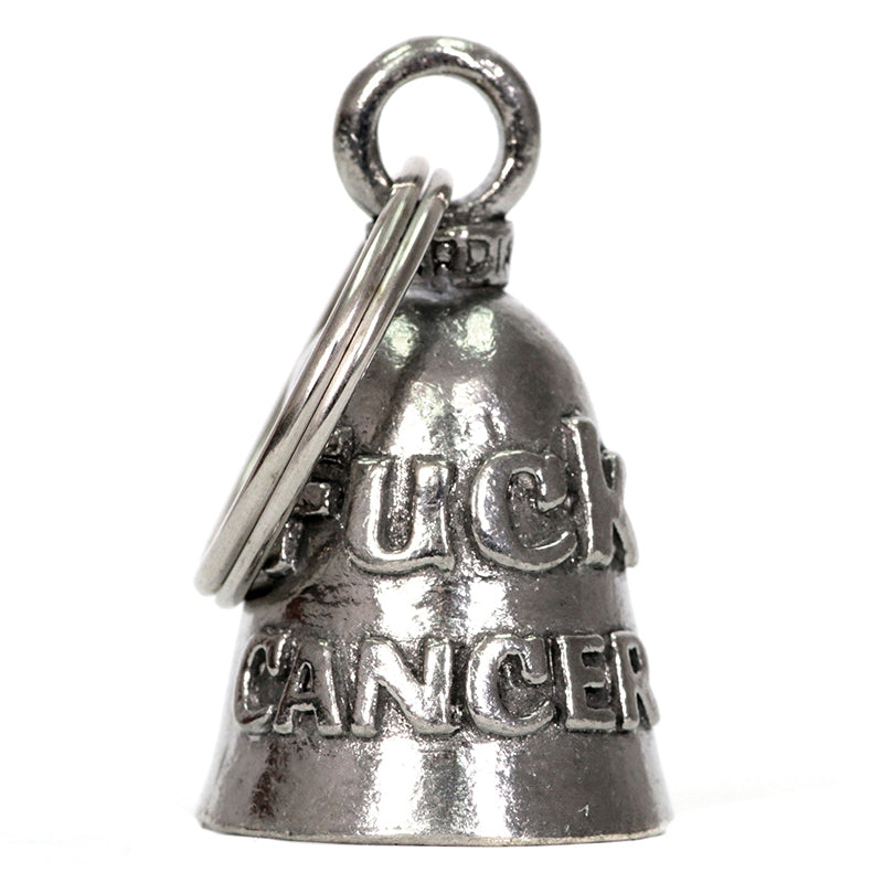 bea1119-a01_800.jpg Hot Leathers BEA1119 Fuck Cancer Silver Bell - Image 1