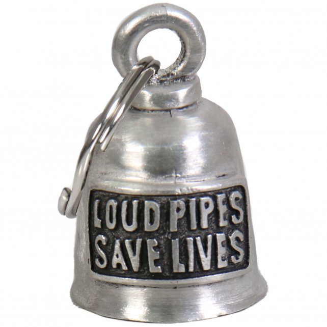 bea3008-a01.jpg Hot Leathers BEA3008 Loud Pipes Save Lives Guardian Bell - Image 1