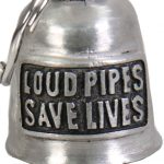 Hot Leathers BEA3008 Loud Pipes Save Lives Guardian Bell - Image 2