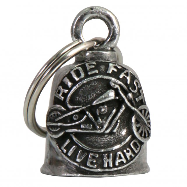 bea3013-a01.jpg Hot Leathers BEA3013 Ride Fast Live Hard Guardian Bell - Image 1