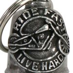 Hot Leathers BEA3013 Ride Fast Live Hard Guardian Bell - Image 4