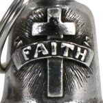 Hot Leathers BEA3021 Faith Cross Guardian Bell - Image 2