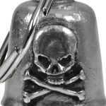 Hot Leathers BEA3032 Skull and Crossbones Guardian Bell - Image 2