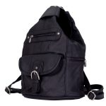 Hot Leathers BPA1011 6 Pocket Leather Backpack Purse - Image 2