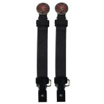 Hot Leathers BUA2023 Marines Motorcycle Riding Pant Clips