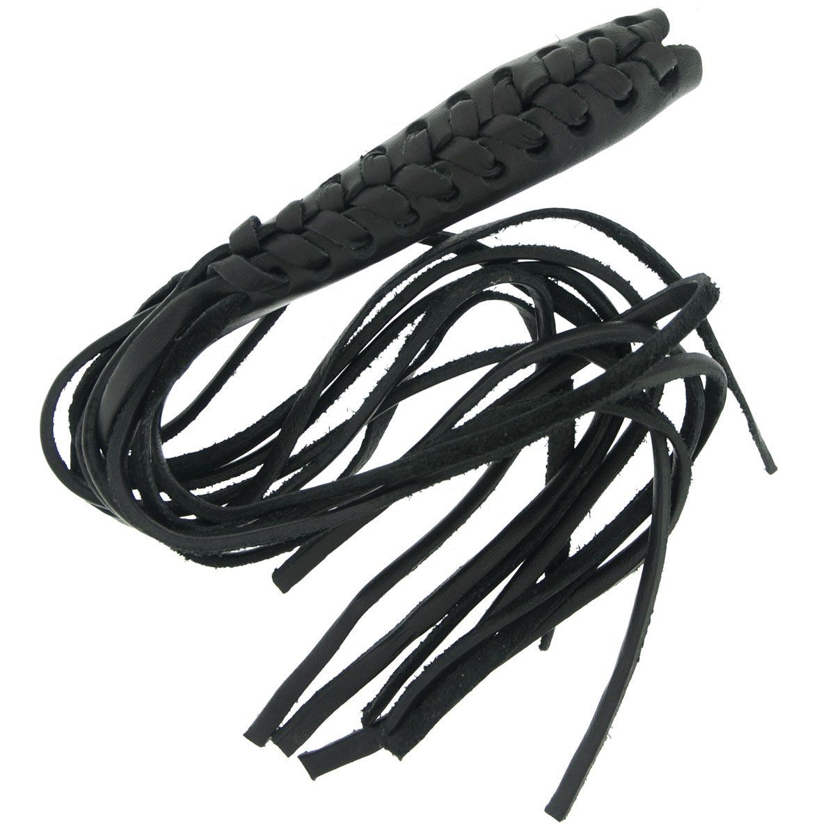 cca1002-a01.jpg Hot Leathers CCA1002 Cover Lever with Fringe 12″ Black - Image 1