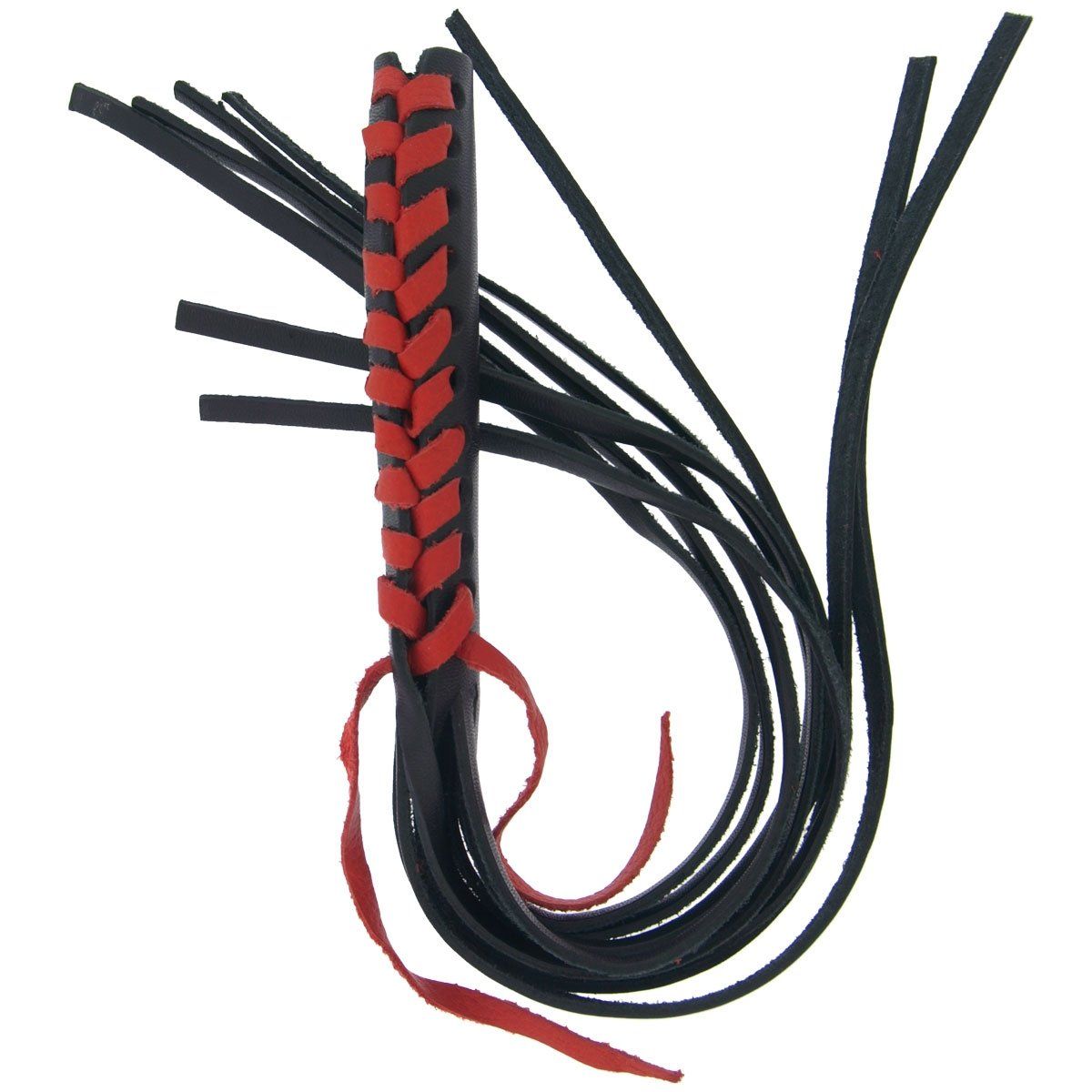 cca1006-a01_2.jpg Hot Leathers CCA1006 Cover Lever with Fringe 12″ Red - Image 1