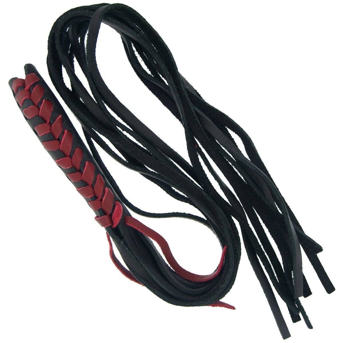 cca1012-a01.jpg Hot Leathers CCA1012 Cover Lever with Fringe 20″ Red - Image 1