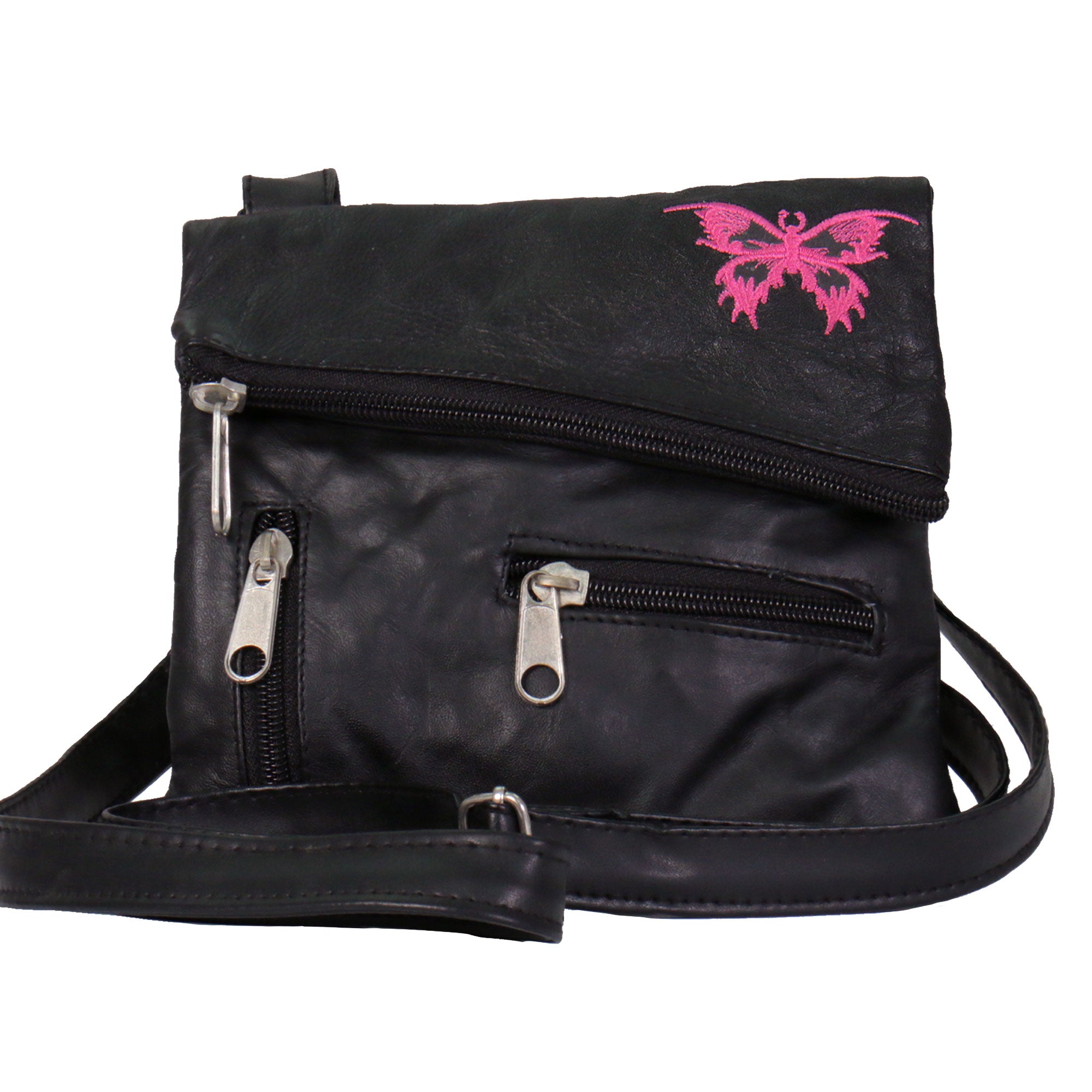 cpe2002-a01.jpg Hot Leathers CPE2002 Butterfly Clip Pouch-8″X7″X1″ - Image 1
