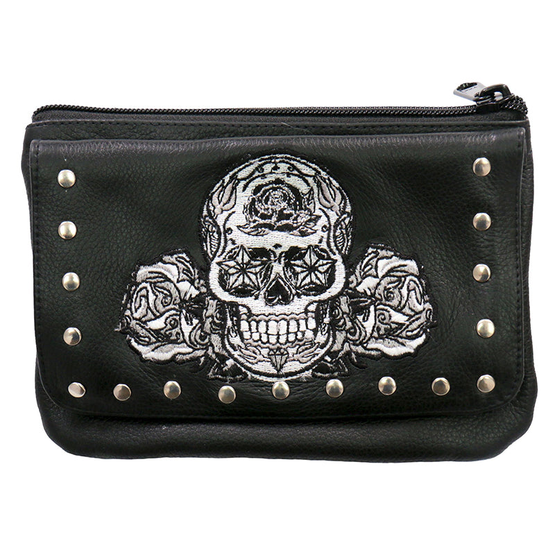 cpe2104-a01_800.jpg Hot Leathers CPE2104 Clip Pouch Embroidered Banner Heart - Image 1