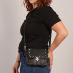 Hot Leathers CPS1010 Leather Clip Pouch with Studs - Image 2