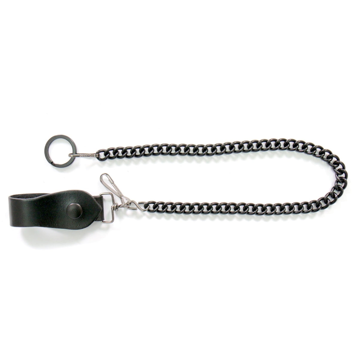 cwa1045-a01.jpg Hot Leathers CWA1045 18″ Wallet Chain Black Metal - Image 1