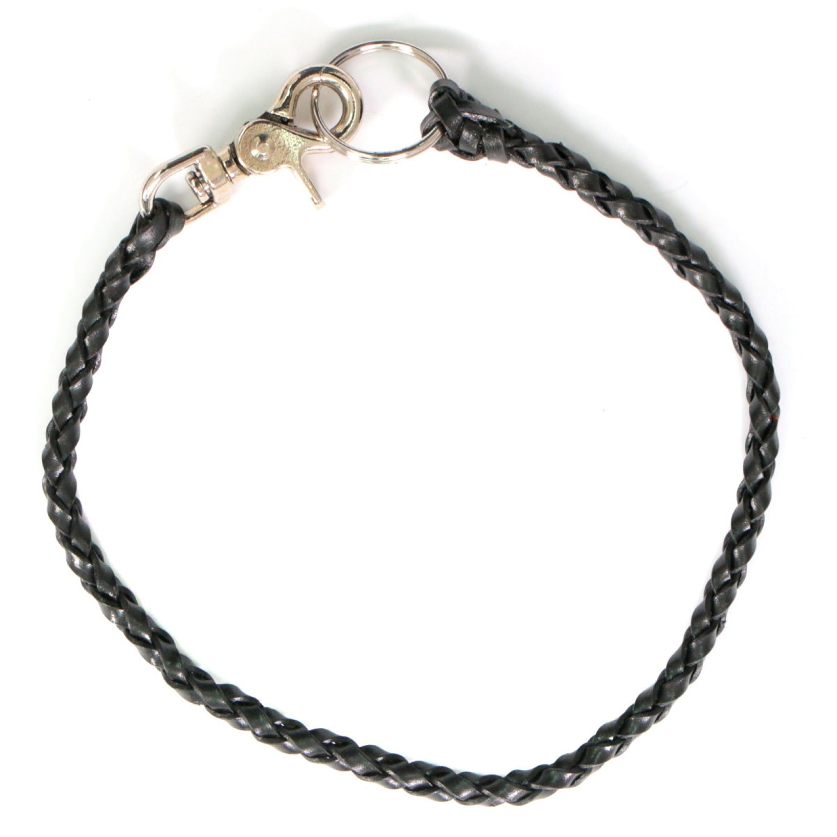 cwa1046-a01.jpg Hot Leathers CWA1046 18″ Braided Leather Wallet Chain - Image 1