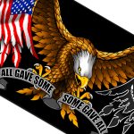 Hot Leathers FGA1019 All Gave Some Eagle Flag - Image 2