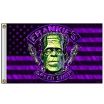 Hot Leathers FGA1080 Frankie’s Speed Shop Flag