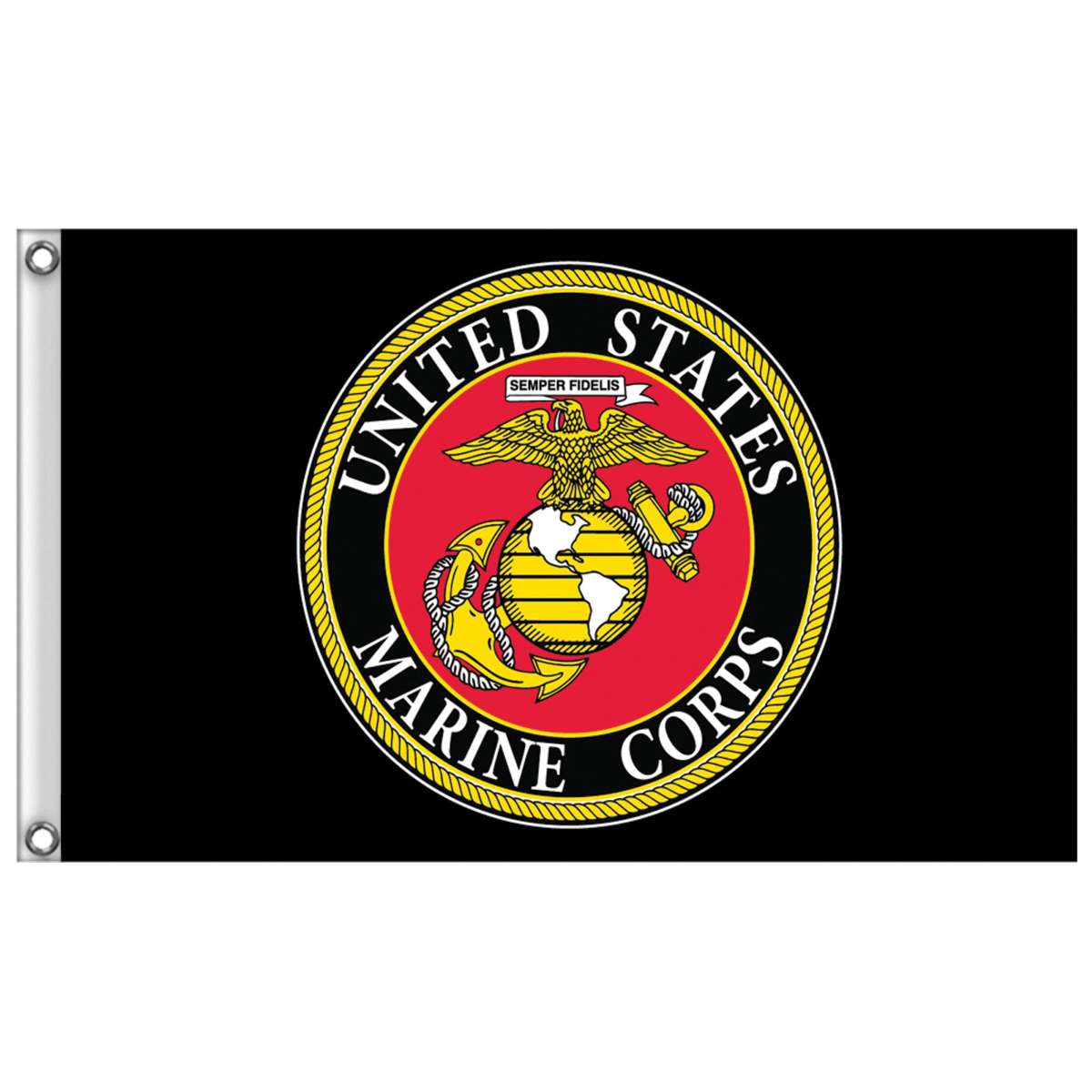fge1101-a01_20_1200x1200_b8cca961-05bf-4a04-9444-9fddbbe02416.jpg Hot Leathers United States Marine Corps Flag FGE1101 - Image 1