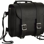 First Manufacturing FIBAG8502 Black Leather Motorcycle Tool Bag
