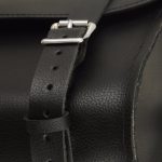 First Manufacturing FIBAG8502 Black Leather Motorcycle Tool Bag - Image 3