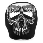 Hot Leathers FMA1003 Evil Skull Neoprene Face Mask - Image 2