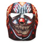 Hot Leathers FMA1023 Smoking Clown Neoprene Face Mask - Image 2