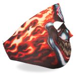 Hot Leathers FMA1023 Smoking Clown Neoprene Face Mask - Image 6