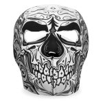 Hot Leathers FMA1027 Sugar Skull Face Mask - Image 2