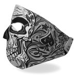 Hot Leathers FMA1027 Sugar Skull Face Mask - Image 4