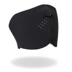 Hot Leathers FMB1001 Black Neoprene 1/2 Face Mask