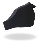 Hot Leathers FMB1001 Black Neoprene 1/2 Face Mask - Image 3