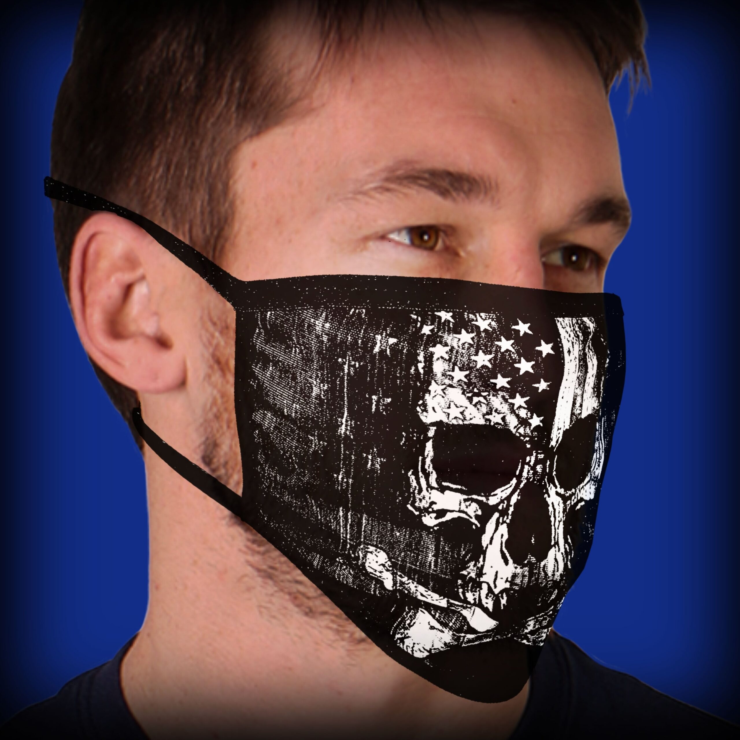 fmd1010-a01-scaled-1.jpg Hot Leathers FMD1010 Flag Skull Face Mask - Image 1