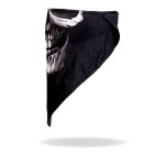 Hot Leathers FWC1001 Human Skull Face Wrap Neck Warmer - Image 6
