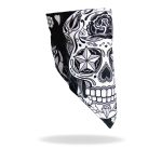 Hot Leathers FWC1002 Sugar Skull Face Wrap Neck Warmer - Image 2