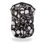 Hot Leathers FWC2003 Skull and Crossbones Face Wrap Neck Warmer - Image 2